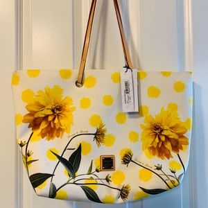 Dooney & Burke Addison Flower tote